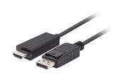 Kabel wyświetlacza - Lanberg adapter cable - DisplayPort / HDMI - 1.8 m - CA-DPHD-11CC-0018-BK