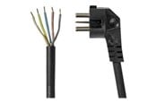 Kabel zasilajacy (wewnetrzny) - Nedis - power cable - 5 pin Perilex to bare wire - 1.5 m - STPC110PBK15