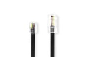 Kabel telefoniczny - Nedis TCGL90201B50 telephone cable - TCGL90201B50