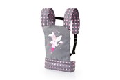 Lalki i akcesoria - Bayer Design Doll Carrier - Grey - 62266AA