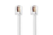 Kabel telefoniczny - Nedis TCGL90200WT20 telephone cable - TCGL90200WT20