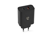 Telefon - Adapter i Ladowarka - Nedis WCPD65W130BK mobile device charger - WCPD65W130BK