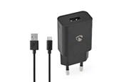 Telefon - Adapter i Ladowarka - Nedis WCHAM105ABK mobile device charger - WCHAM105ABK