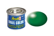 Kreatywne gry - Revell Enamel Paint # 364 - Leaf Green Silk Matt - 32364
