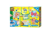 Kreatywne gry - SES Creative My First - 3in1 Finger Painting Coloring Pasting Shapes - 14489