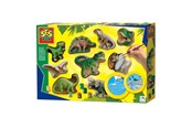 Kreatywne gry - SES Creative Plaster Casting and Painting - Dino World - 01403