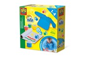 Zabawki dla niemowlat - SES Creative My First - Fingerpaint set with Apron - 14449