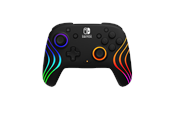 Akcesoria dla graczy - PDP Afterglow Wave - Black - Wireless - Wireless Controller - Nintendo Switch - 500-252-BK