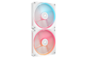 Wentylator obudowy - Corsair iCUE LINK LX140-R 2-pack - Wentylator obudowy - 140mm - Biały z oświetleniem RGB - 37 dBA - CO-9051056-WW