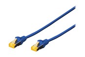 Kabel sieciowy - DIGITUS Professional patch cable - 25 cm - blue - Niebieski - 0.25m - DK-1644-A-0025/B