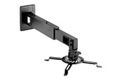 Akcesoria do projektorów i uchwyty - Nedis mounting kit - full-motion - for projector - black - PJWM200BK