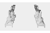 Produkty odwadniajace - Unidrain Height-adjustable feet for vinyl line drain - 4814.0000