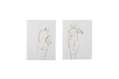 Dekoracje - Bloomingville - Set of 2 - Aise Poster - 26x35 cm (82058284) - 82058284