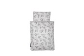 Lalka, mis i akcesoria - Smallstuff Doll Bedding Flower Garden Grey - 73033-4