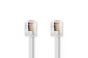 Kabel telefoniczny - Nedis TCGB90200WT50 telephone cable - TCGB90200WT50
