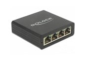 Adapter Sieciowy (karta sieciowa, serwer druku, itp.) - DeLOCK Adapter USB 3.0 > 4 x Gigabit LAN - 62966
