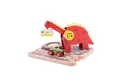 Zabawki drewniane - Bigjigs Wooden Dino Crane - BJT241
