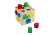 Zabawki dla niemowląt - Melissa & Doug Shape Sorting Cube - 575
