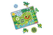 Zabawki dla niemowlat - Melissa & Doug Animal Chase I-Spy Jigsaw Puzzle - 31004