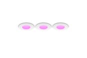 Inteligentny dom - Philips Hue Wąska oprawa podtynkowa 90 mm - 3 szt. - 929003712102
