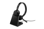 Sluchawki, zestaw sluchawkowy - Jabra Evolve 65 TE - USB-A UC Stereo (Included Stand) - 6699-833-499