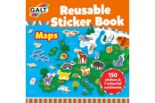 Kreatywne gry - Galt Reusable Sticker Book - Maps - 55-1005287