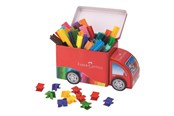 Przybory do pisania i rysowania - Faber-Castell Connector felt-tip pen set Truck (33 + 10 pcs) - 155533