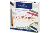 Przybory do pisania i rysowania - Faber-Castell India ink Pitt Artist Pen C st.box 12x - 167512