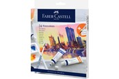 Materialy hobbystyczne - Faber-Castell Watercolour 24ct cardboard box - 169624