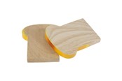 Zabawki drewniane - Bigjigs Wooden Toasted Bread per piece - BJF116