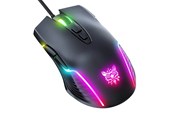 Myszka - ONIKUMA CW905 Wired - Myszka do gier - Optyczny - 7 - Czarny z RGB - CW905B