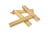 Zabawki drewniane - Bigjigs Wooden Rails - Straight Long - BJT100