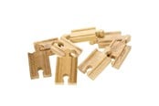 Zabawki drewniane - Bigjigs Wooden Rails - Mini 8 pcs. - BJT104