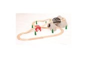Zabawki drewniane - Bigjigs Wooden Rails - Rocky Mountain Expansion Set 12 pcs. - BJT139