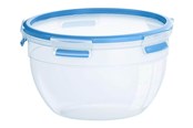 Akcesoria kuchenne - EMSA CLIP & CLOSE - food storage container - blue transparent - 2 L - N1011400