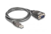 Adapter Sieciowy (karta sieciowa, serwer druku, itp.) - DeLOCK Adapter USB 2.0 Type-A to 1 x Serial RS-232 D-Sub 9 pin male - 61400