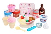Zabawki dla niemowlat - Little Tikes Creative Chefs Ice Cream Kit - 639661
