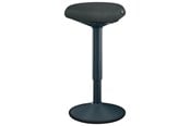 Ergonomia - Leitz Stołek Ergo do aktywnego siedzenia w pozycji półstojącej z wygodnym siedziskiem, Szary ciemny - 65450089