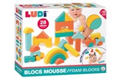 Zabawki dla niemowlat - LUDI Foam Blocks - LU30091