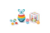 Zabawki dla niemowlat - LUDI Box with Motor Skill Toys - LU30125
