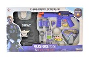 Przebranie karnawalowe - GA Toys Police toy SWAT 9 parts - 10019