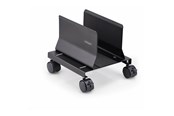Uchwyty ścienne, uchwyty AV i meble AV - StarTech.com Computer Tower Cart Rolling CPU Caddy w/ Wheels Adjustable cart - for personal computer - black - Max 21 kg - recommended for - CPUMOBILESTND