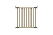 Akcesoria dla niemowląt - BabyDan FlexiFit Deluxe Safety Gate 62.5-100.5 cm Wood/Gray - 501439
