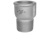 Zlaczki gwintowane - +GF+ extension piece black 1/2'' - 770529104