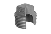 Zlaczki gwintowane - +GF+ plug black 3'' - 770291111
