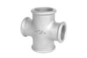 Zlaczki gwintowane - +GF+ cross galvanized 1-1/2'' - 770180216