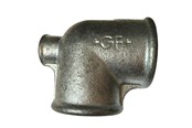 Zlaczki gwintowane - +GF+ tee 90° galvanized reduced 2 1/2-2 1/2-1'' - 770129221
