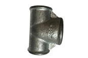 Zlaczki gwintowane - +GF+ tee 90° galvanized reduced 1-1 1/2-1'' - 770130259