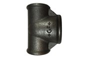 Zlaczki gwintowane - +GF+ tee 90° black reduced 1 1/2-2-1 1/2'' - 770130179