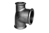 Zlaczki gwintowane - +GF+ tee 90° black reduced 1 1/2-1-1 1/4'' - 770130168